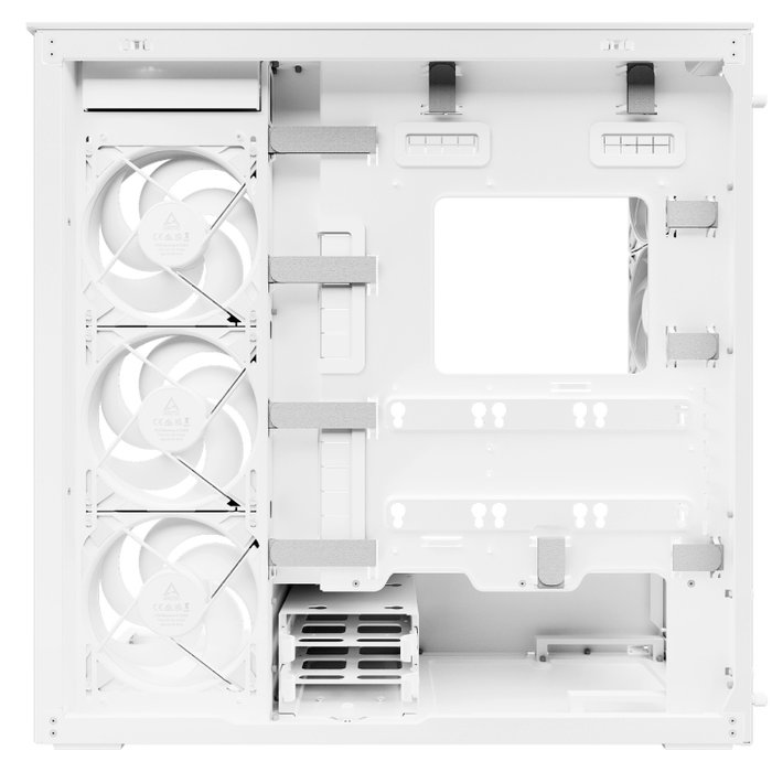 Arctic Xtender VG White Blanca con Cristal Transparente